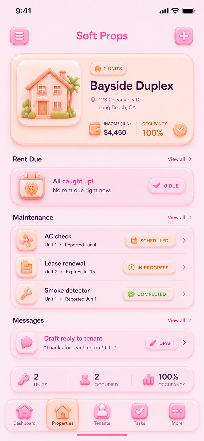 Soft Props iPhone screenshot